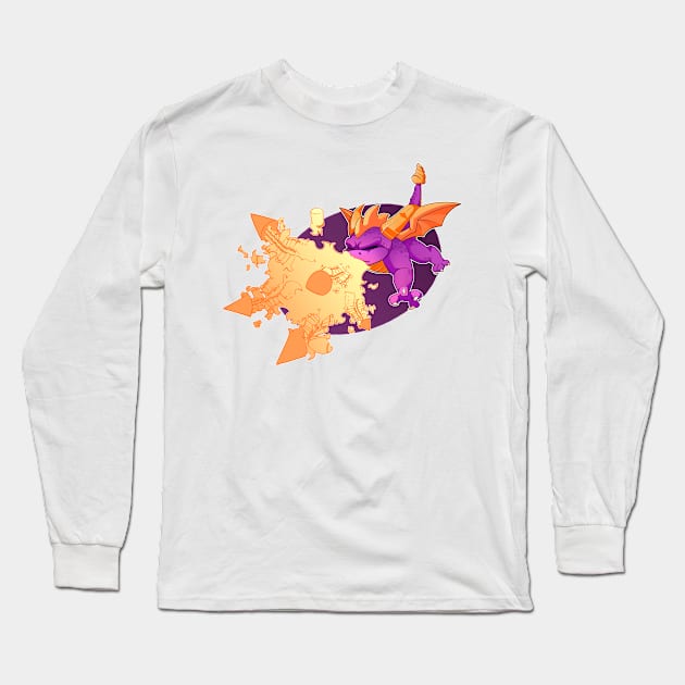 Rocket Spyro Long Sleeve T-Shirt by Shoolmail